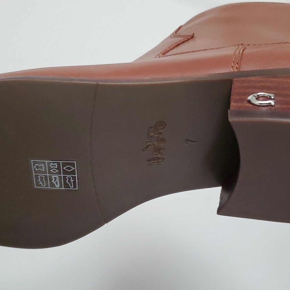 Coach Dannie Leather Ankle Bootie - Picture 15 of 16